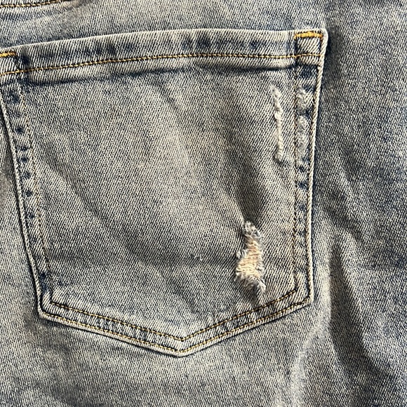 Lane Bryant Flex-magic Waistband Mid-rise Girlfriend Short Size 20, light blue - Picture 8 of 9